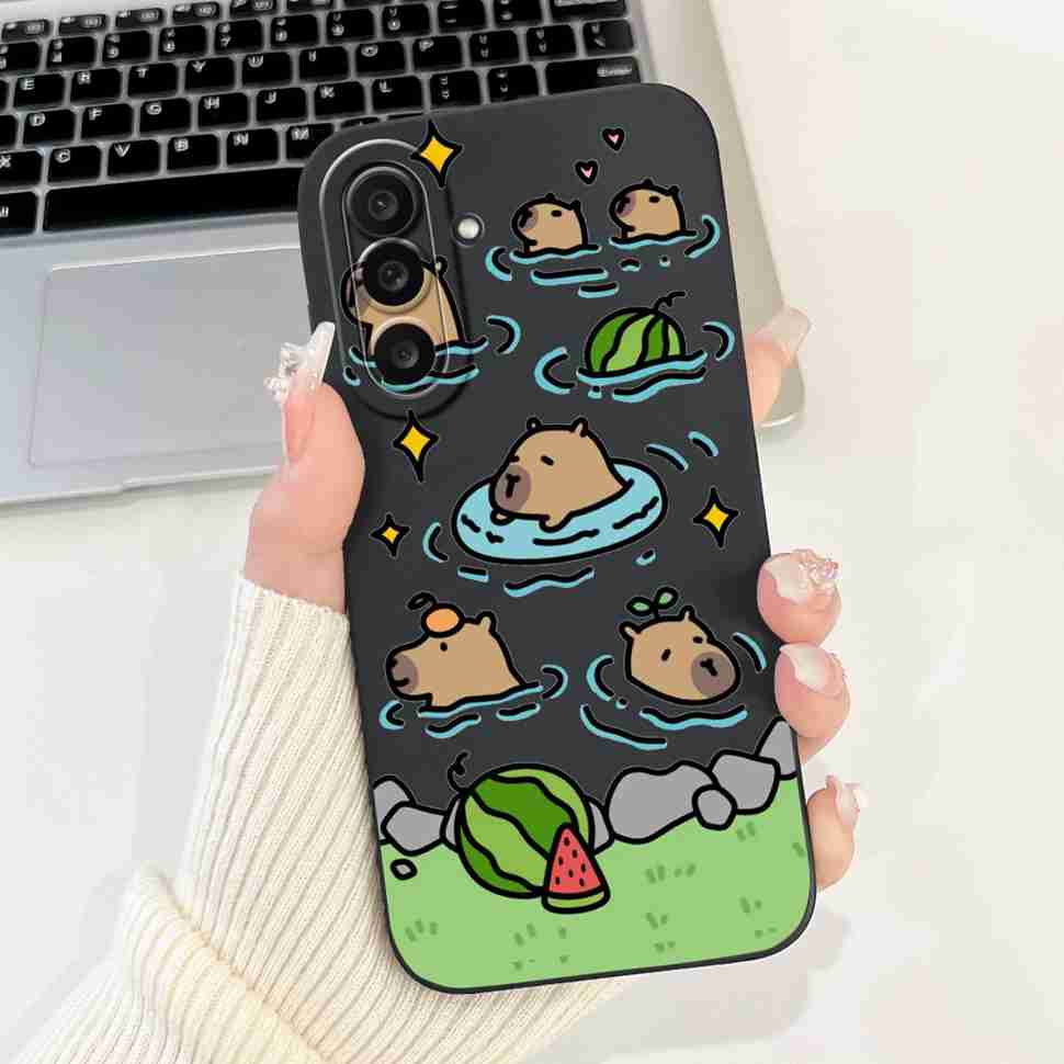 For Samsung Galaxy M56 5G Case SM-M566B/DS Popular Cute Cartoon Print Soft Silicone Cover For Samsung M56 M 56 6.73" Phone Shell