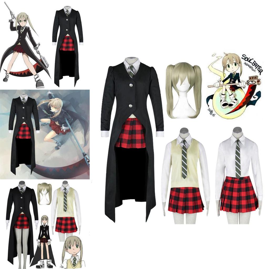 Fashionable Soul Eater Maka Costume Featuring Perfect Stitches And Durable Fabric