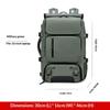 Unisex Ultra Light Large Capacity Travel Backpack, Multifunctional Luggage Bag With Hand & Crossbody Strap For Women Travel And Men Business Trips