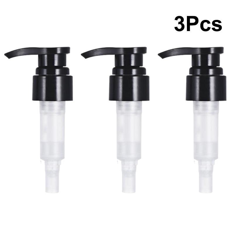 PP Soap Pump Liquid Dispenser Head Round Push Type With 28 Thread Bath Bottle Press Nozzle Lotion Tube For Bath Accessory