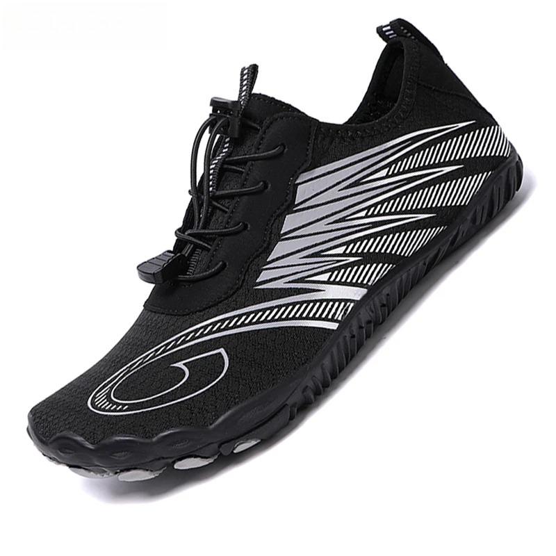 Quick Dry Beach Aqua Shoes Men Women Breathable Barefoot Water Sneakers Non-slip Wading Footwear for Surfing Canyoning Drifting