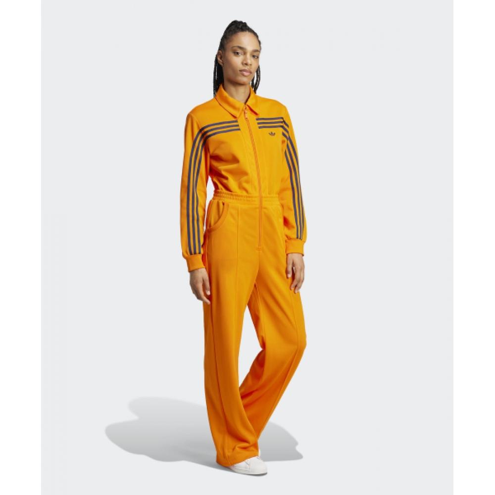 Adidas 70s Jumpsuit   Orange Jn8311