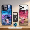 C-court the C-Cowardly Dog Phone Case For iPhone 17,16,15,14,13,12,Pro,Max For Magsafe Magnetic Wireless Charging