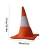 Stage Hat Conical Hat Foldable Design Party Hip Hop Hat Funny Traffic Cone Hat  Carnival