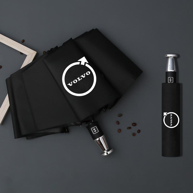 ar Automatic Folding Windproof Sunshade Umbrella For Volvo XC40 XC60 XC70 XC90 C30 C70 S40 S60 S80 S90 V40 V50 auto Accessories