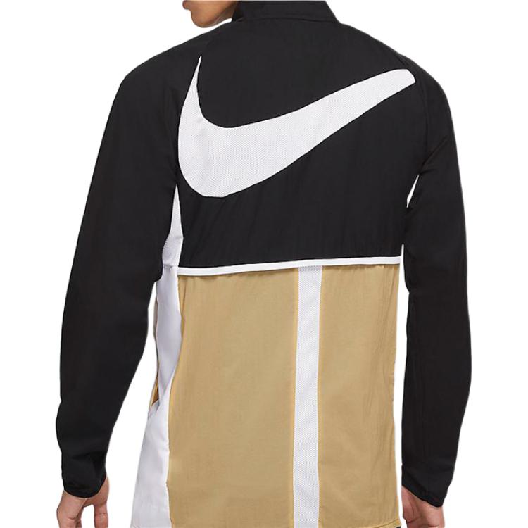 Nike Academy Soccer Jacket Men Outerwear Black Gold BQ7347-014