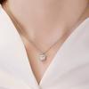 New Trendy, Simple, Fashionable Temperament Six Claw Pendant Necklace for Women, Simple, Light Luxury Collarbone Chain