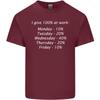 I Give 100 At Work Funny Office Slogan Unisexs Light Cotton TShirt