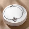 Geometric Animal Bracelet Featuring Dog Cat Owl And Dolphin Charms Minimalist Fashion Jewelry
