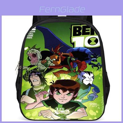 Ben10 15-inch lichtgewicht schoolrugzak van Oxford-leer met grote capaciteit voor kinderen