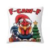 F-Caw-F Christmas Chicken X-Mas Pillowcase Double-sided Printing Polyester Cushion Cover Decoration Pillow Case Cover Home