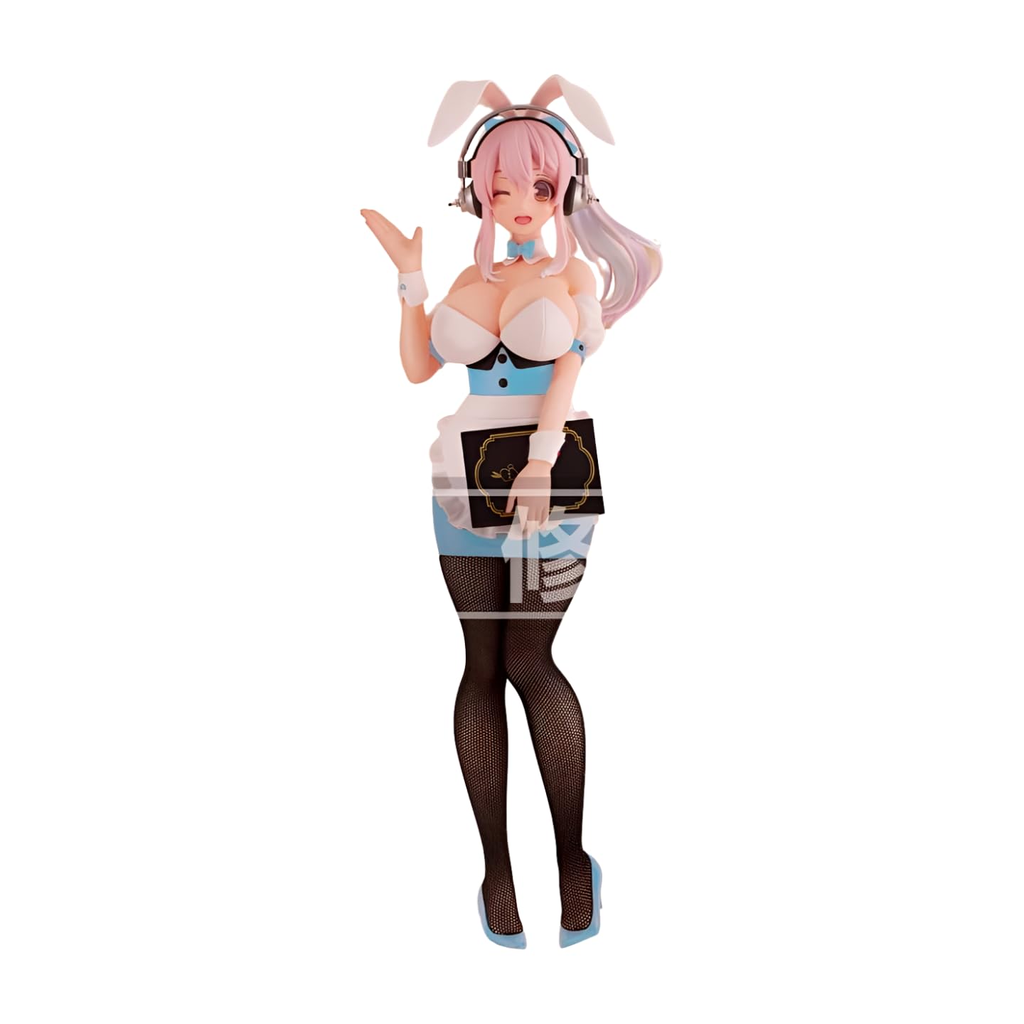 Super Sonico BiCute Bunnies Figure Waitress Light Blue ver.