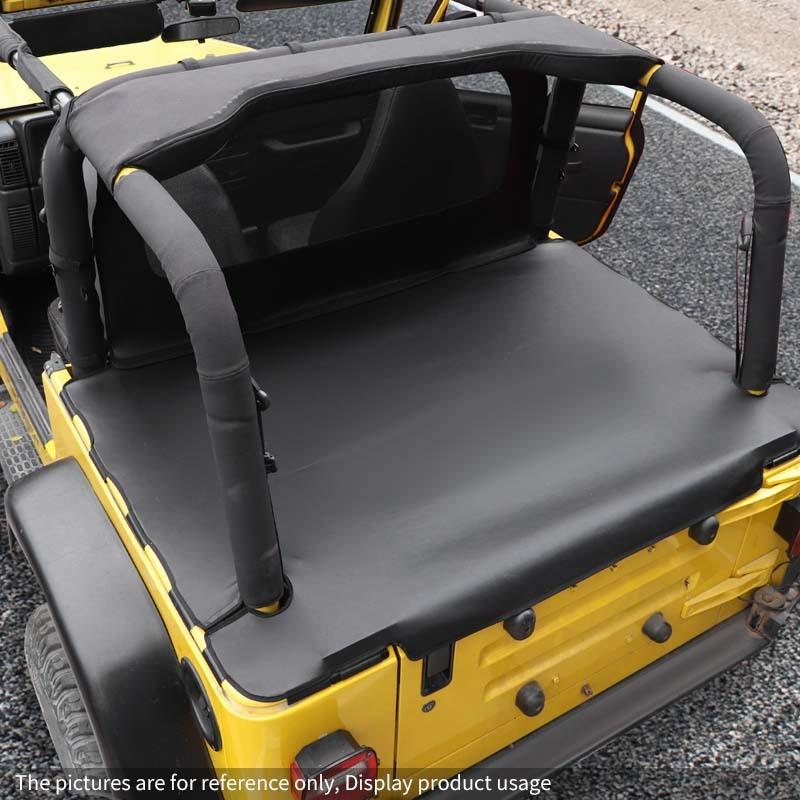 Car Trunk Leather Isolation Anti-sunburn Cover For Jeep Wrangler TJ 1997-2006 Exterior Accessories, UV Protection