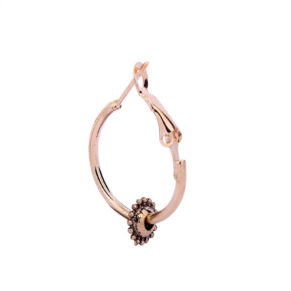 4 Pcs Fashion Simple Geometric Element Ear Studs Creative Earring