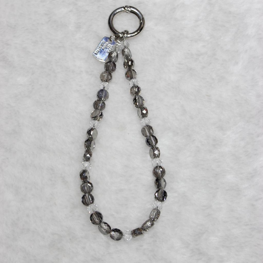 Crystal Bead Phone Lanyard Short 26cm Mobile Phone Bracelet Anti-Lost Chain