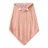 Children Bath Towel Cartoon Animal Embroidery Decor Soft Microfiber Highly Absorbent Newborns Swaddle Blanket Sweat-Absorbent Pad Body-drying Cape