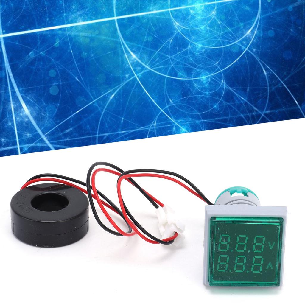 Current Signal Indicator   2‑Display   Lamp Light 60.500V AC AD16‑22FVA