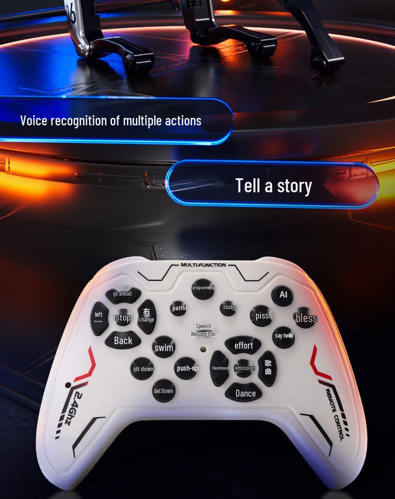 Smart AI Robot Dog - Interactive Voice-Controlled High-Tech Toy with Mobile Remote for Boys
