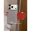 White background full screen black plaid film half pack bracket, suitable for Apple 17promax mobile phone case iphone1615 case