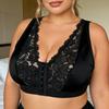 European Plus Size French Style Lace Bra for Women Elegant Soft Daily Matching Intimates