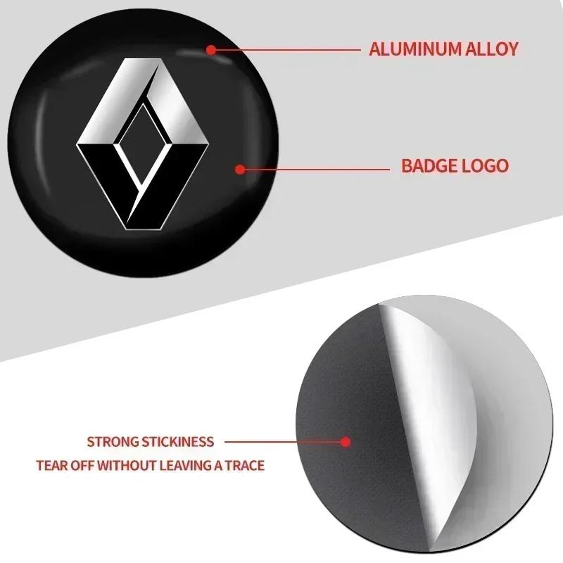 56mm Auto Styling Radnabenkappe Aufkleber Nabenkappe Für Renault Clio Koleos Megane Espace QM6 Kadjar Captur Scenic Laguna