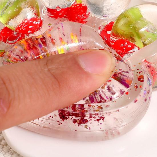 1/5 ks Průhledná kočičí tlapka mačkací hračka na úlevu od stresu Koťátko tlapka štípací senzorická hračka Děti Dospělí Měkká TPR Stresová koule Uklidňující zvířecí dráp Fidget hračka