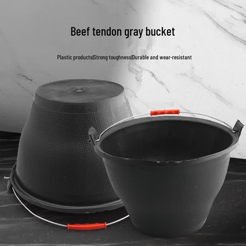 Durable 28cm Plastic Utility Buckets (10-Pack)