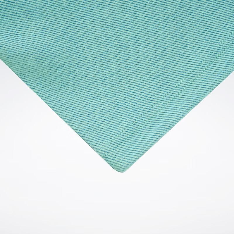 Reebok Beats Cropped Tee Series Solid Color Short Drawstring Loose Short Sleeve Drop Shoulder T-Shirt Women Tops Light-Blue 23RCS418WGB2