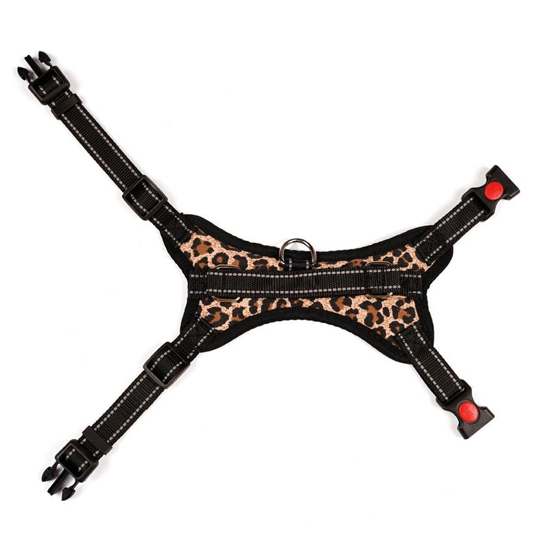 Adjustable Explosion-Proof Pet Harness for Small Medium Dogs - Outdoor Dog Chest Strap Supplies (8 Colors)