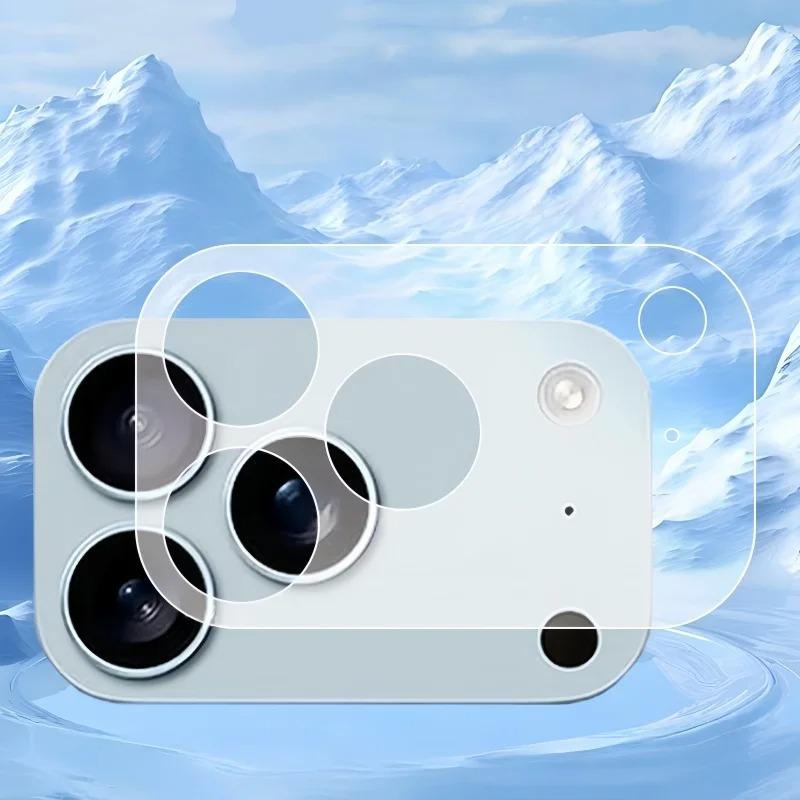 2PCS Protetor de Câmera Fosco Para iPhone 17 Pro Max 17pro Air Lente Traseira Vidro Tampa Protetora para iphone 17pro