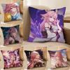 YYae Shrine Maiden Impact Pillow Case Pillowcase Doublesided Printed Sofa Cushion Bedroom Headboard