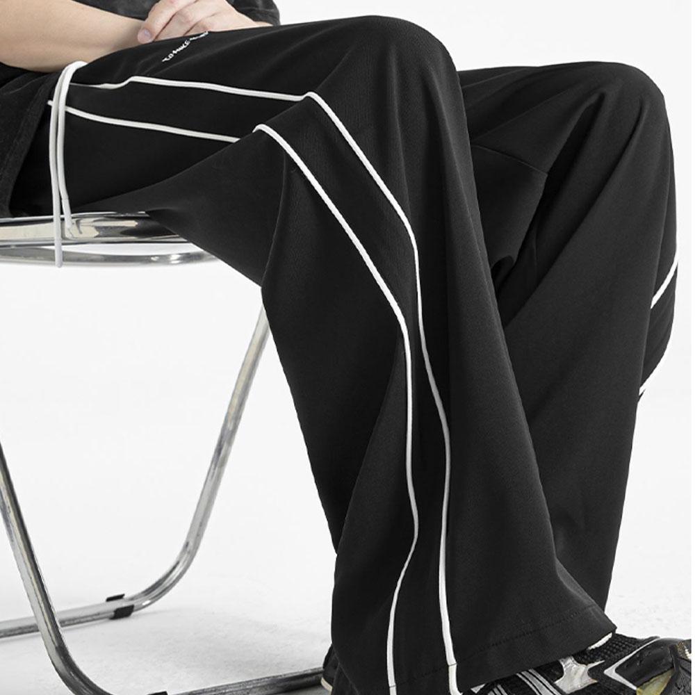 Calça Moletom Masculina Y2K - Estilo Vintage Hip Hop - Folgada E Confortável