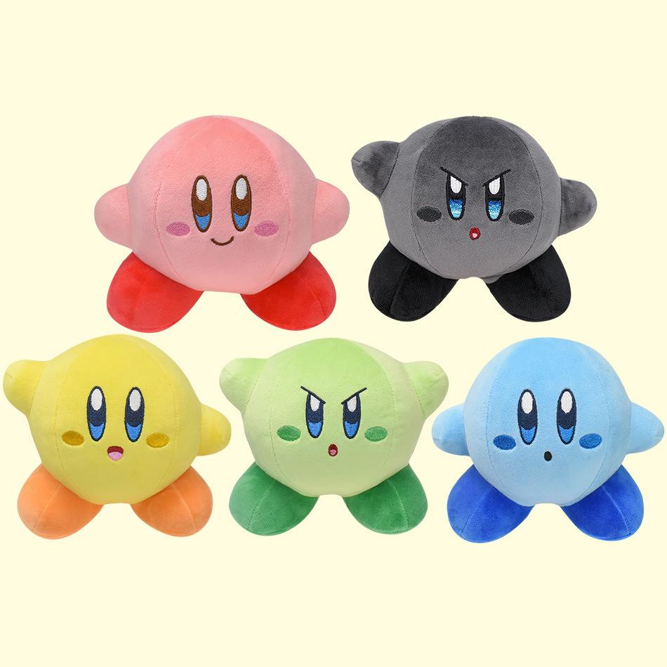 15-20Cm Kawaii Star Kirby Plush Doll Heart Kirby Quality Cartoon Stuffed Peluche Toys For Children Christmas Birthday Great Gift