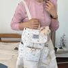 Girl Heart Star Backpack Drawstring Bundle Mouth Design Fresh Student Commuting Versatile Soft Girl Wind Small Backpack