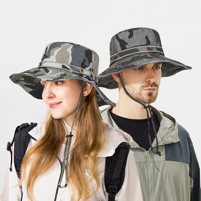 Four Seasons Outdoor Camouflage Fisherman Hat Sunshade Sports Hat