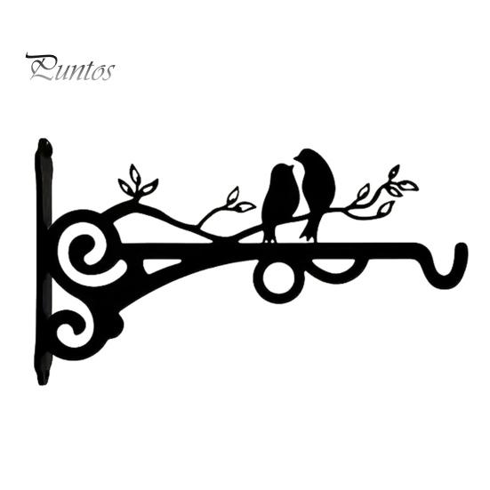 

Металлический настенный крючок с покрытием, вешалка для растений, настенный крючок в виде силуэта животного, антикоррозийный кронштейн для подвешивания растений в помещении и на открытом воздухе, кормушки для птиц, фонари G