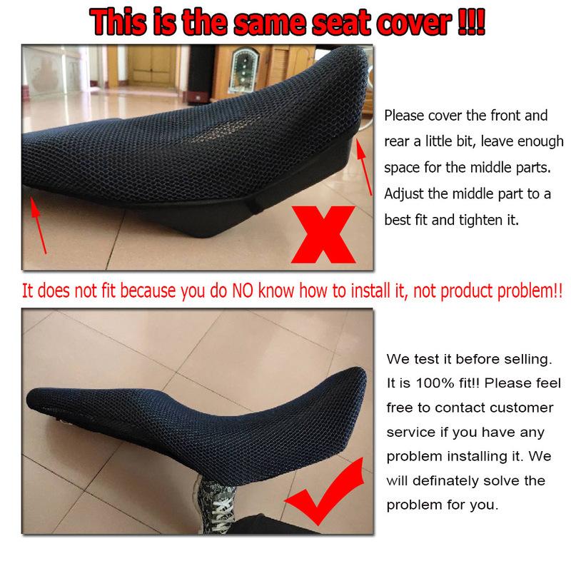 Motorcycle Accessories For 2017-2024 Honda X-ADV 750 X ADV XADV 750 XADV750 Rear Seat Cowl Cover 3D Mesh Net Sunproof Protector