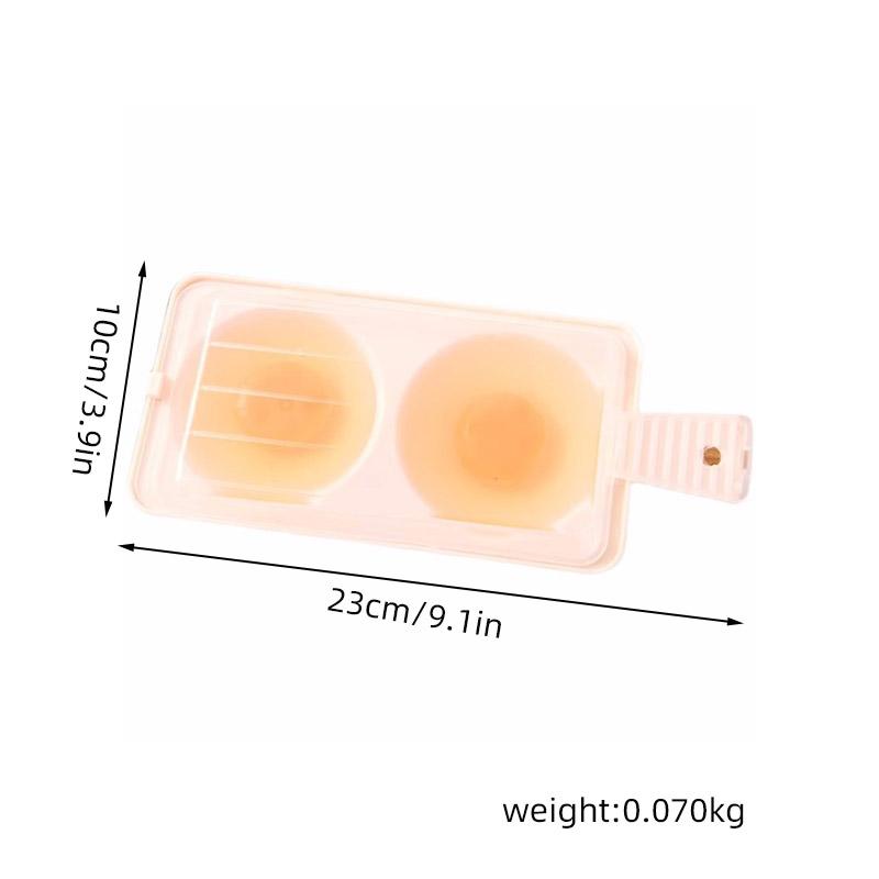 

Microwave Oven Eggs Cooker Double Eggs Steamer Draining Egg Egg Boilers Microwave Double Cup Tools