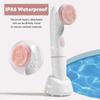 Electric Facial Cleaner Face Cleansing Brush Wash Machine Spa Skin Care Massager Blackhead Facial Silicone Cleanser Tools 2 IN 1