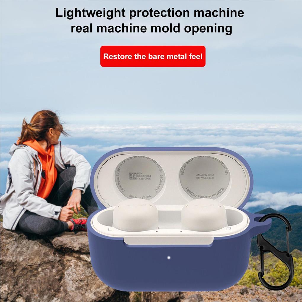 Earphone Protective Case Silicone Home School Travel Charging Box Dust-Proof Anti-Drop Anti-Scratch Shell Skin