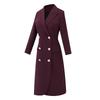 Women's Vintage Double-Breasted Suit Dress