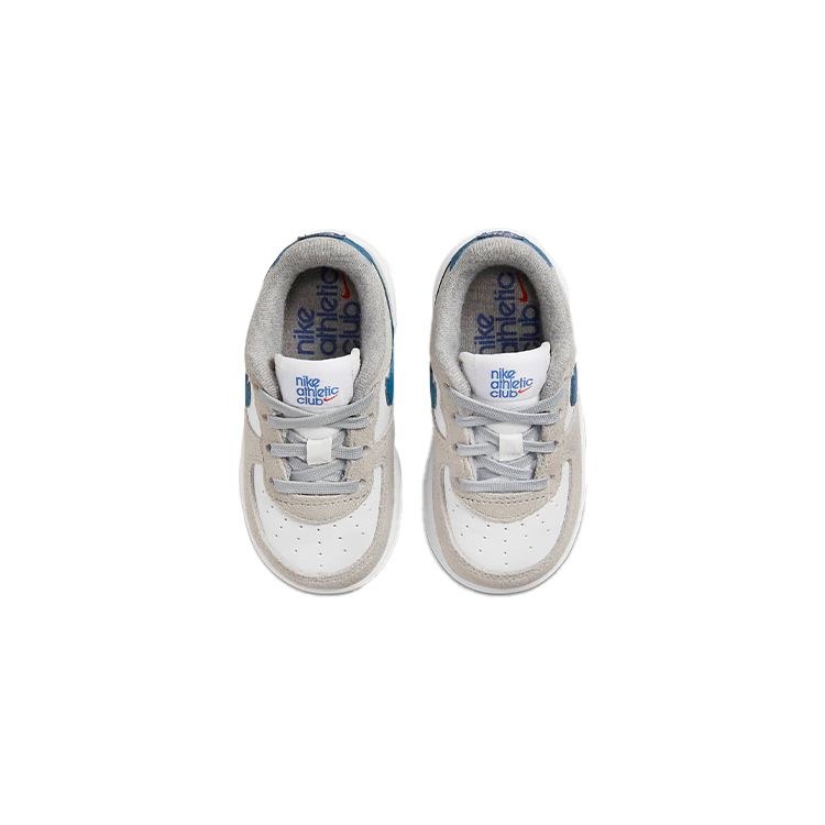 Nike Force 1 LV8 TD Athletic Club - Light Smoke Grey Baby Sneakers White Marina DH9787-001