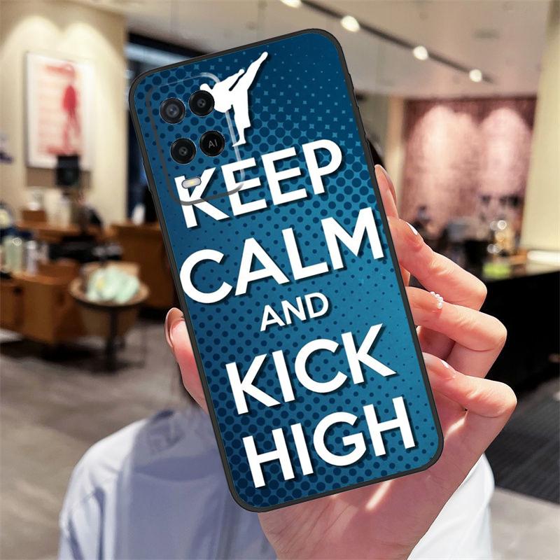 Kung Fu Karate Taekwondo Martial Case For Oppo A94 A54 A40 A60 A80 A98 A78 A18 A38 A58 A16 A76 A96 A17 A77 A74 A57S A15 Cover