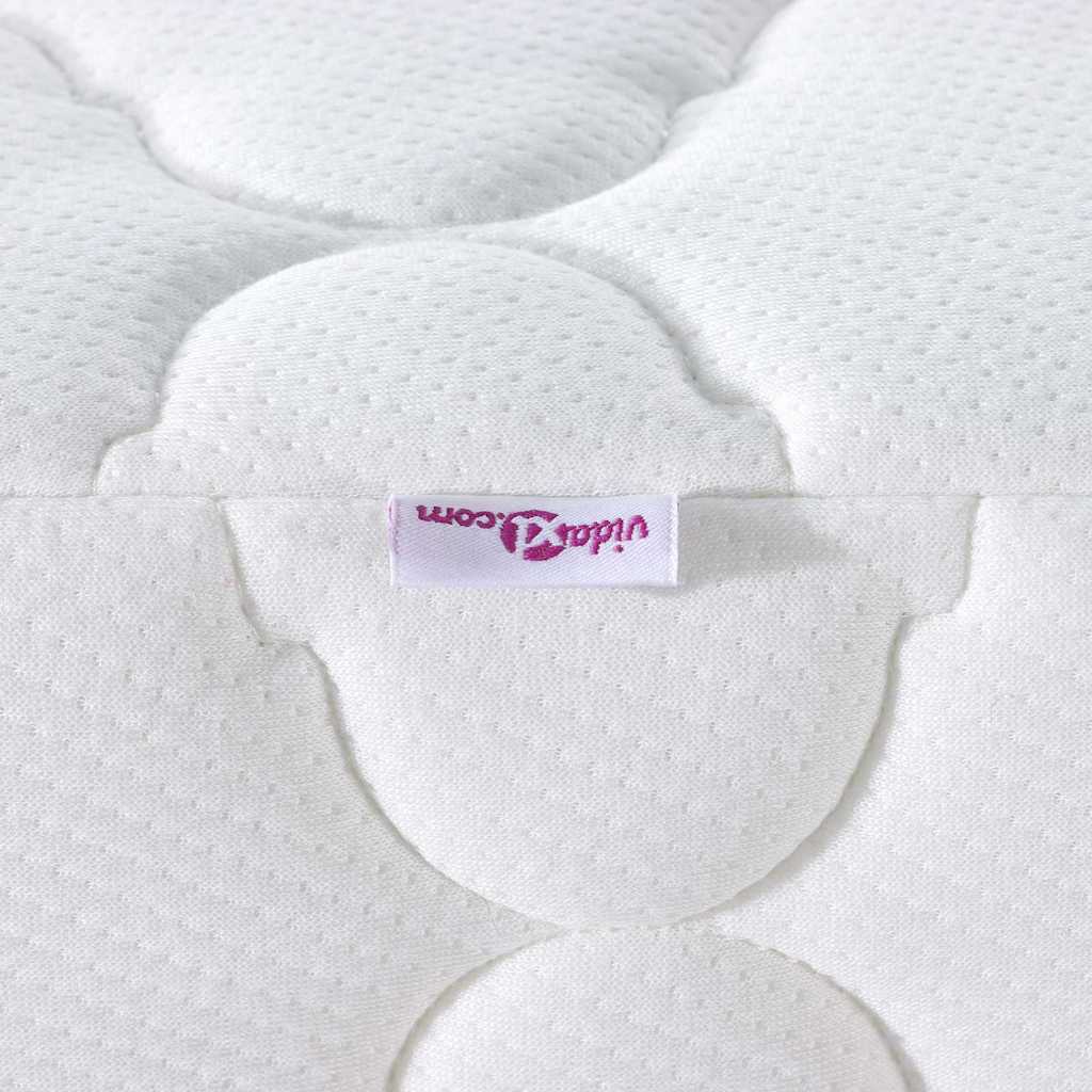 Foam Mattress Breathable Quilted Topper for Superior Back Support Firm Natural Coconut Fiber Jacquard Fabric Single Bed 60x120cm