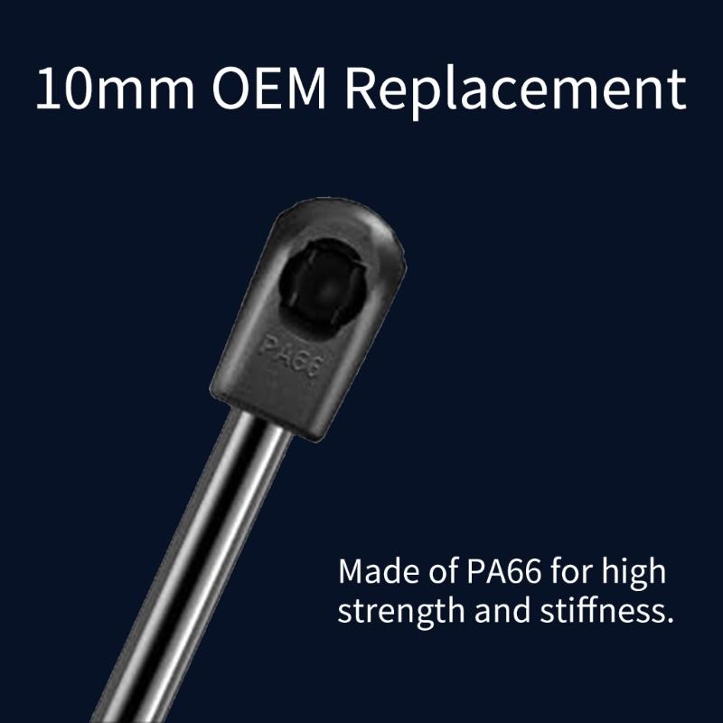 2Pcs Lift Supports Shock Gas Struts Extended Length 16inch 28lb/125N for Truck