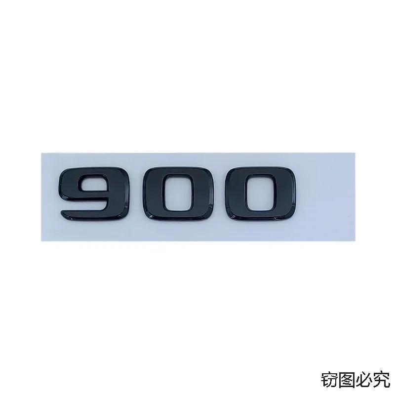 CWDRF1 ABS Letter Emblem Car Sticker Auto Body Rear Trunk Tail Decal Badge for Mercedes Benz G700 G800 G900 900 800 700