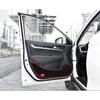 Side Edge Cover Door Inside Guard Protection Carpet Car Door Anti Kick Pad Sticker for Dongfeng AX7 2015-2017