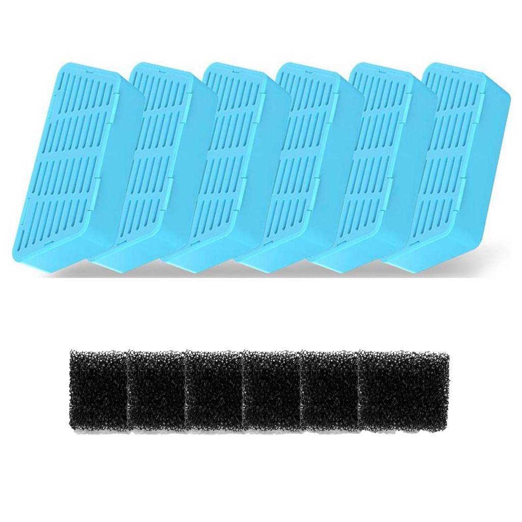 Filtros y Esponjas de Repuesto para Fuente de Agua Automática para Gatos Dispensadores de Agua para Mascotas a Batería Accesorios