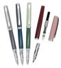 Gullor Morandi Colorful Metal Fountain Pen with Ink Fine Green Converter, Nib,