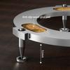 Stainless Steel Soundbar Stand Holder With Nonslip Base for Speaker Enhances Acoustic Performances